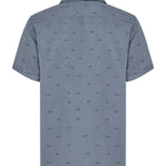 Camisa Tencel Hombre Tencelpri Azul Rockford