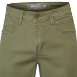 Jeans Algodón Hombre Baycolor Verde Rockford