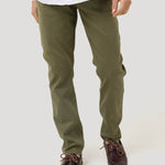 Jeans Algodón Hombre Baycolor Verde Rockford