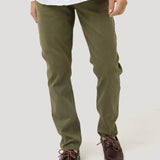 Jeans Algodón Hombre Baycolor Verde Rockford
