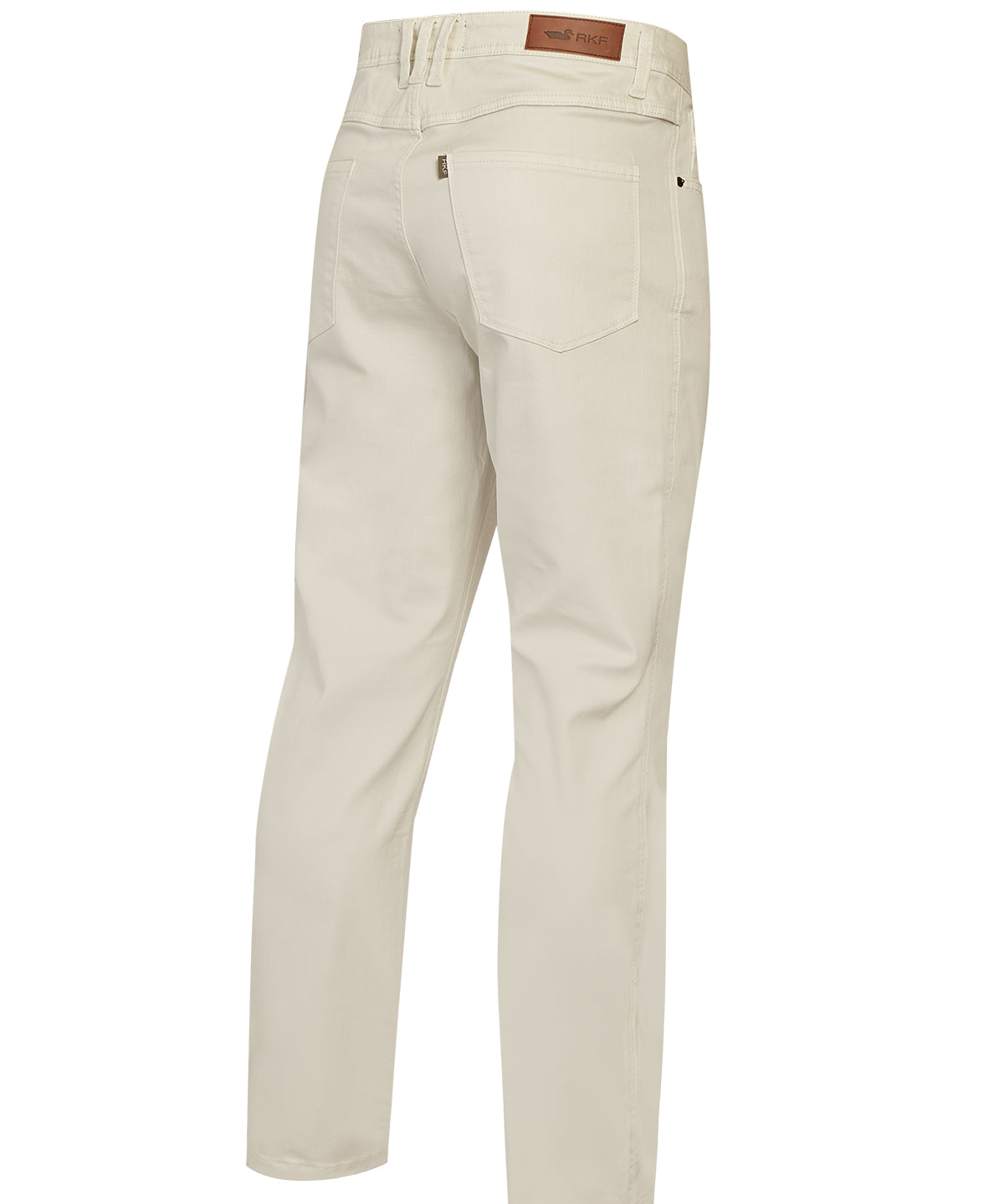 Jeans Algodón Hombre Baycolor Beige Rockford