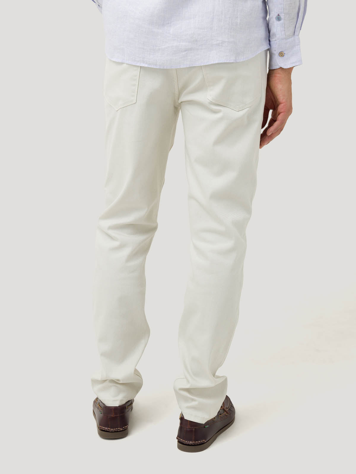 Jeans Algodón Hombre Baycolor Beige Rockford