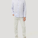 Jeans Algodón Hombre Baycolor Beige Rockford