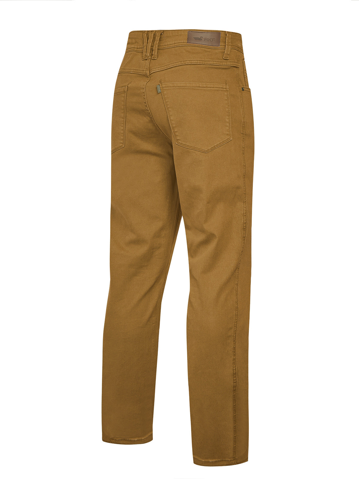 Jeans Algodón Hombre Baycolor Café Rockford