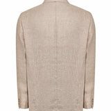 Chaqueta Lino Hombre Salento Café Rockford