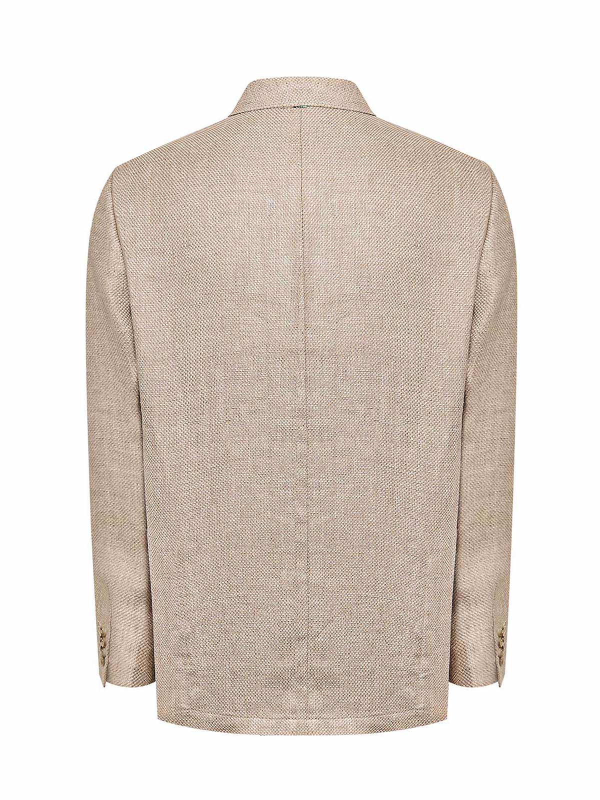 Chaqueta Lino Hombre Salento Café Rockford