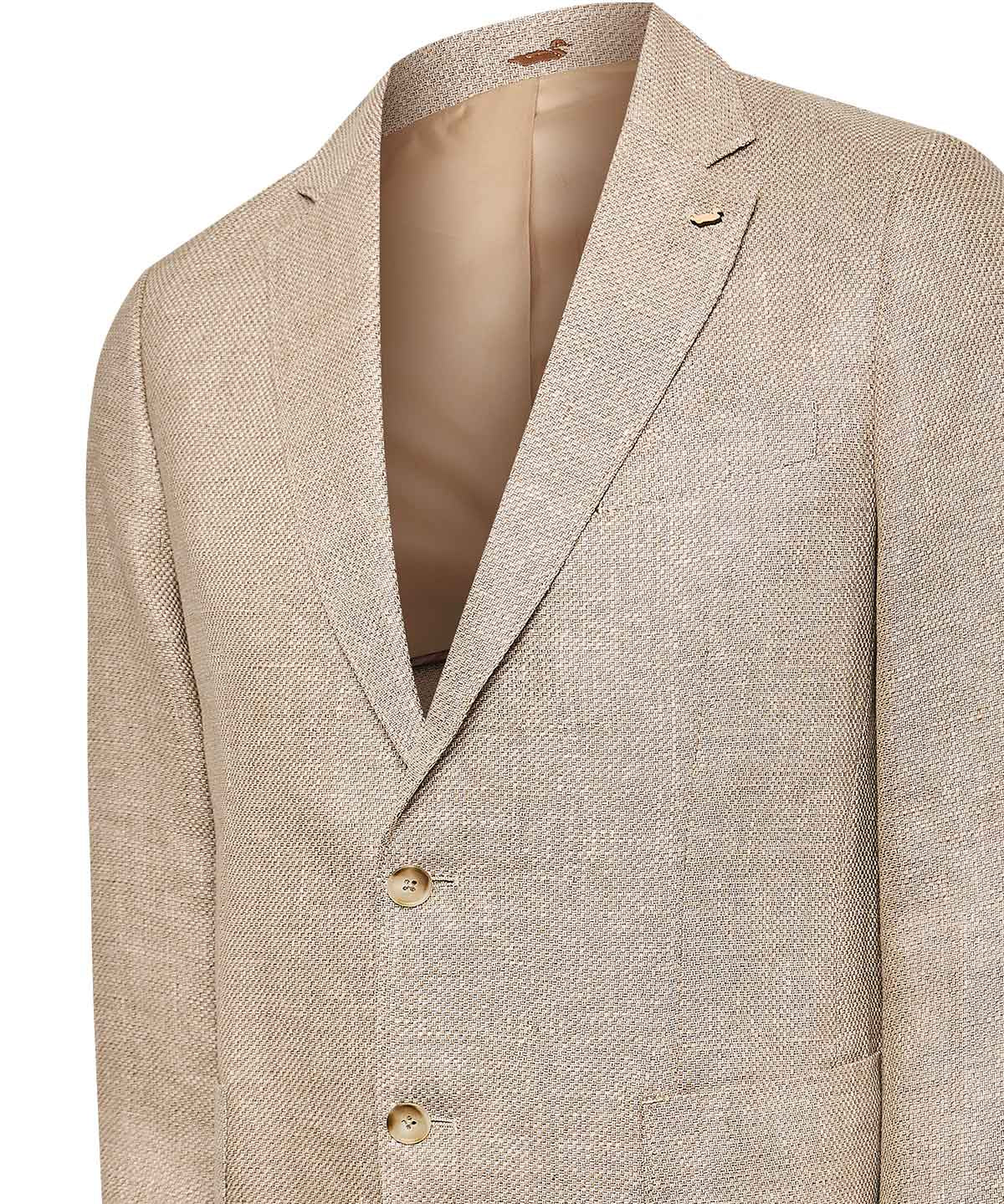 Chaqueta Lino Hombre Salento Café Rockford
