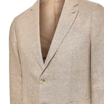Chaqueta Lino Hombre Salento Café Rockford