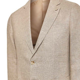 Chaqueta Lino Hombre Salento Café Rockford