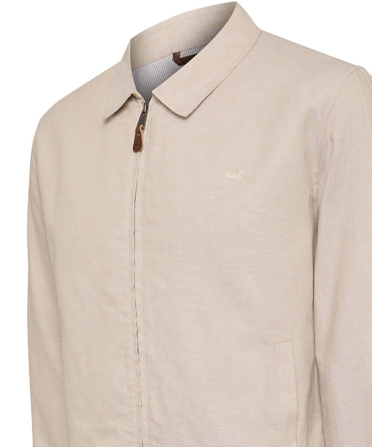 Chaqueta Lino Hombre Verona Beige Rockford