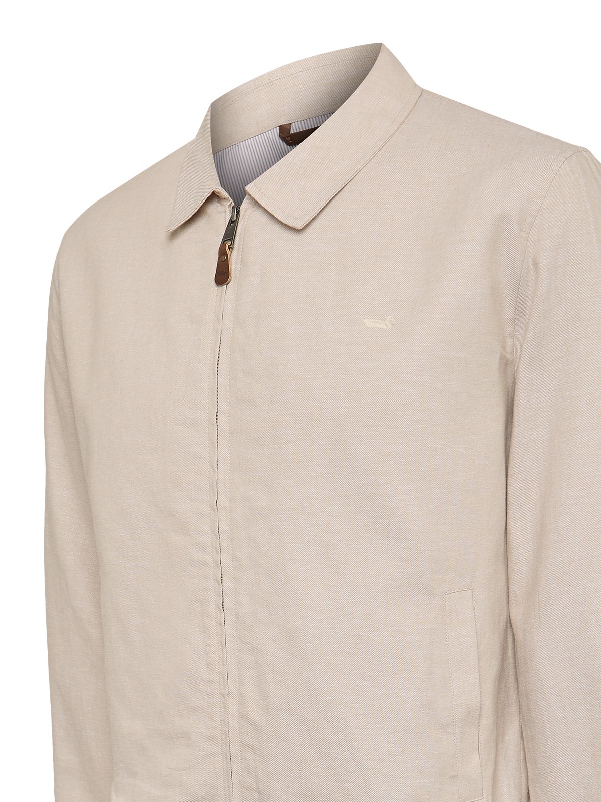 Chaqueta Lino Hombre Verona Beige Rockford