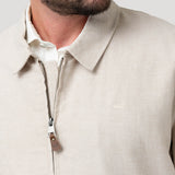 Chaqueta Lino Hombre Verona Beige Rockford