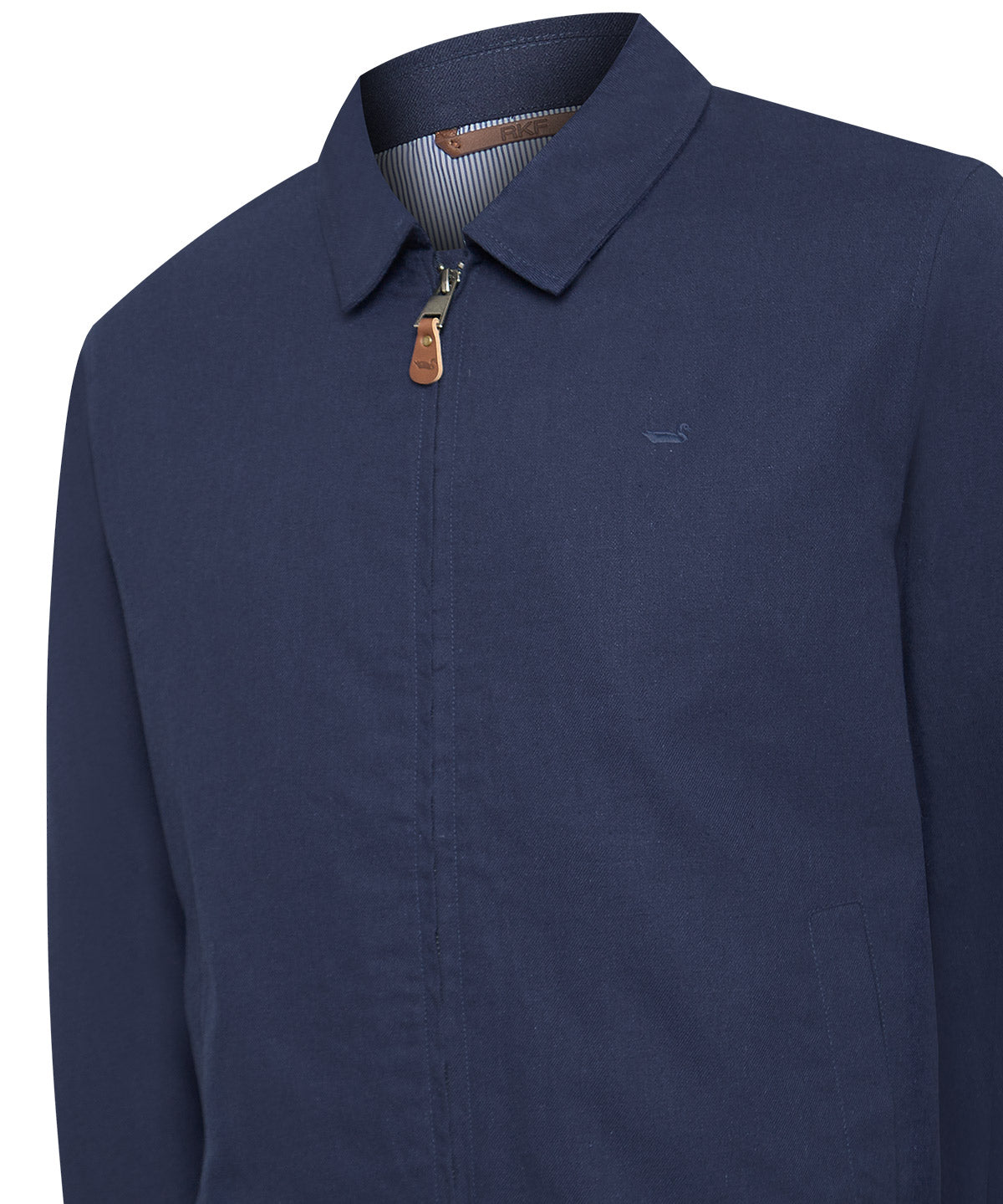 Chaqueta Lino Hombre Verona Azul Rockford