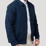 Chaqueta Lino Hombre Verona Azul Rockford