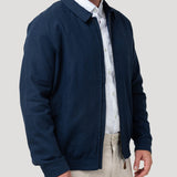 Chaqueta Lino Hombre Verona Azul Rockford