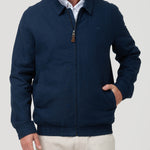 Chaqueta Lino Hombre Verona Azul Rockford