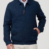 Chaqueta Lino Hombre Verona Azul Rockford