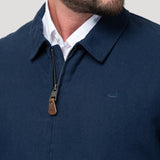 Chaqueta Lino Hombre Verona Azul Rockford