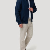 Chaqueta Lino Hombre Verona Azul Rockford
