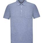 Polera Fibras Recicladas Hombre Trento Azul Rockford
