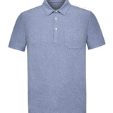 Polera Fibras Recicladas Hombre Trento Azul Rockford