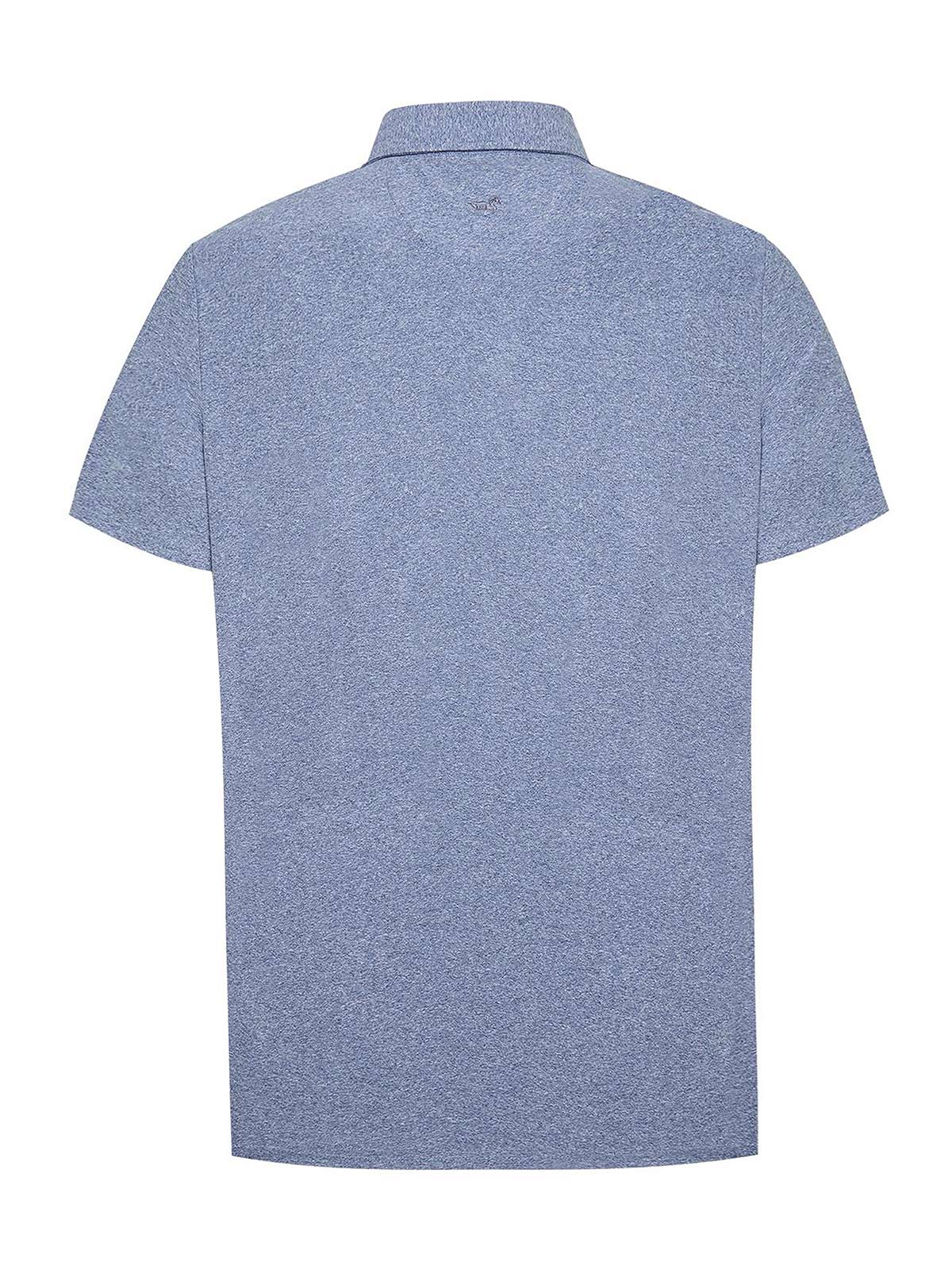 Polera Fibras Recicladas Hombre Trento Azul Rockford