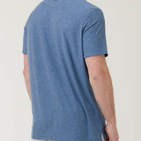 Polera Fibras Recicladas Hombre Trento Azul Rockford