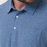 Polera Fibras Recicladas Hombre Trento Azul Rockford