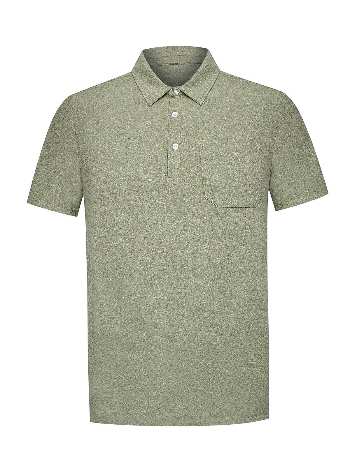 Polera Fibras Recicladas Hombre Trento Verde Rockford