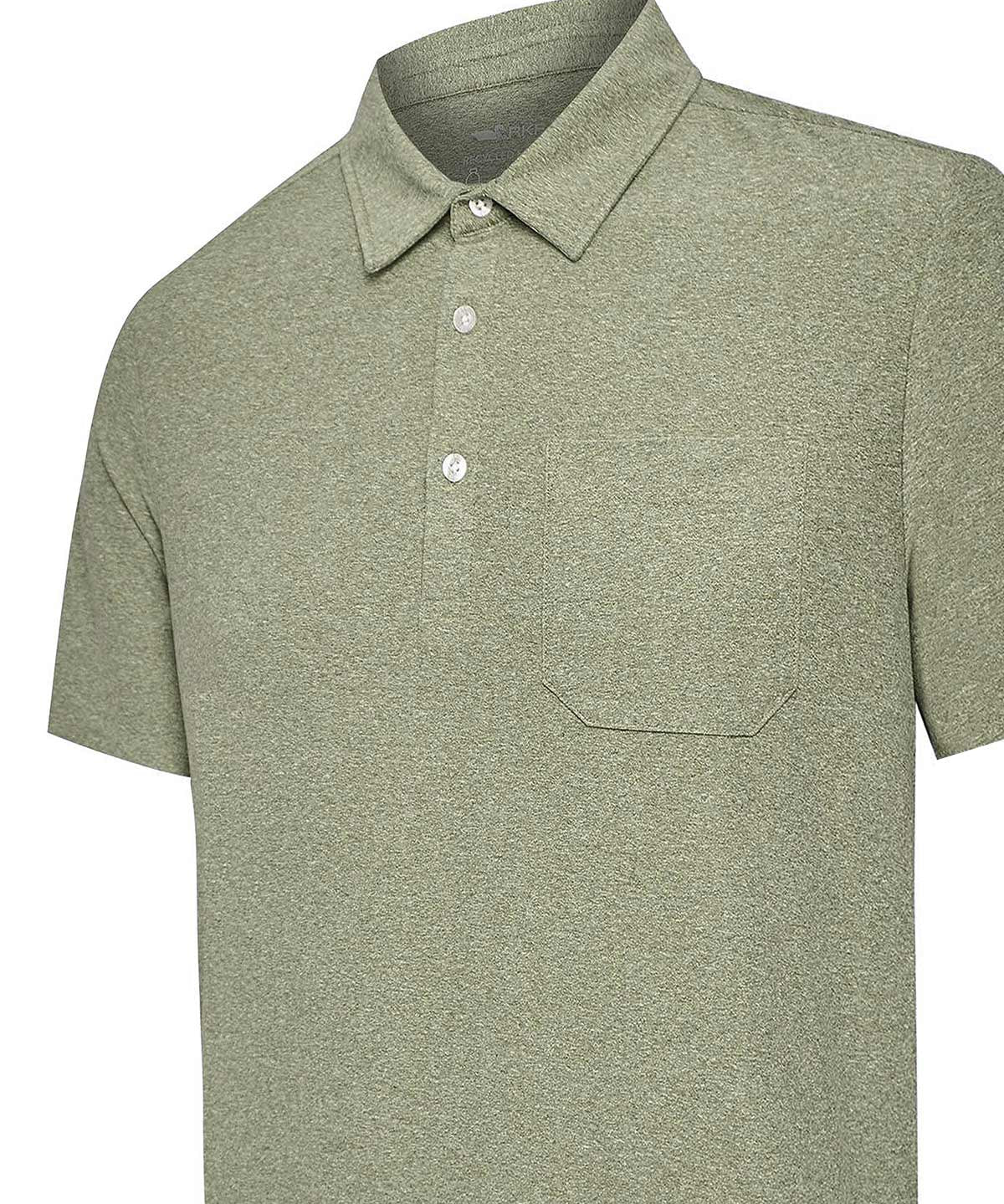 Polera Fibras Recicladas Hombre Trento Verde Rockford