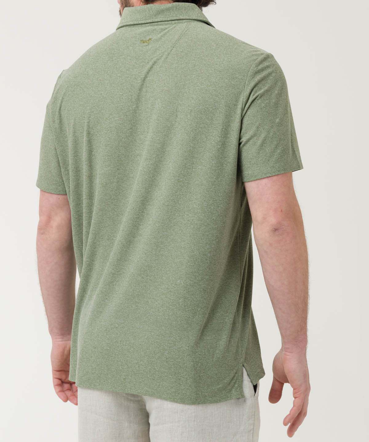 Polera Fibras Recicladas Hombre Trento Verde Rockford