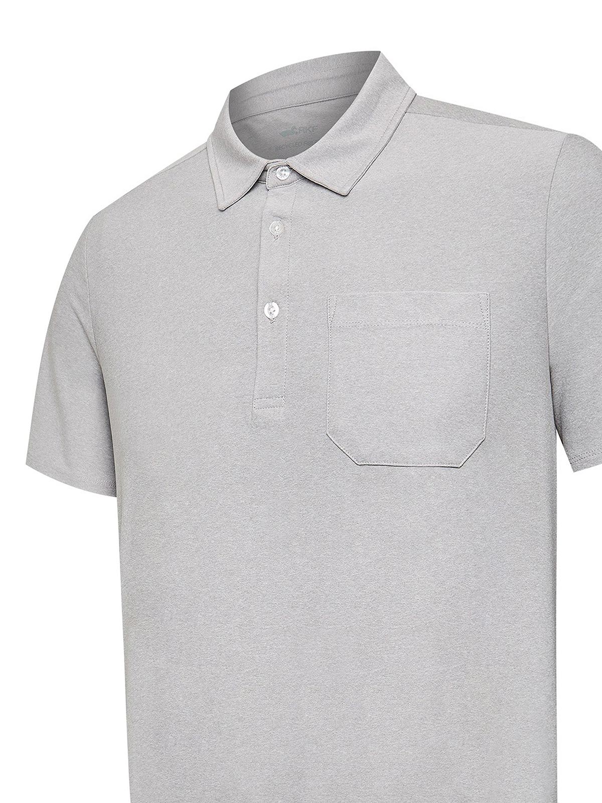 Polera Fibras Recicladas Hombre Trento Gris Rockford