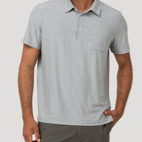 Polera Fibras Recicladas Hombre Trento Gris Rockford