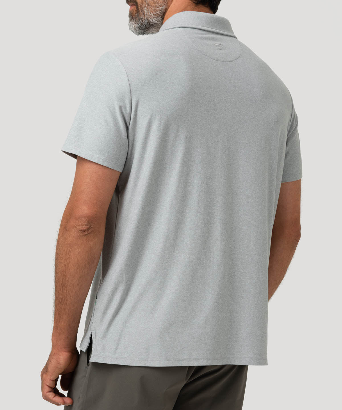 Polera Fibras Recicladas Hombre Trento Gris Rockford