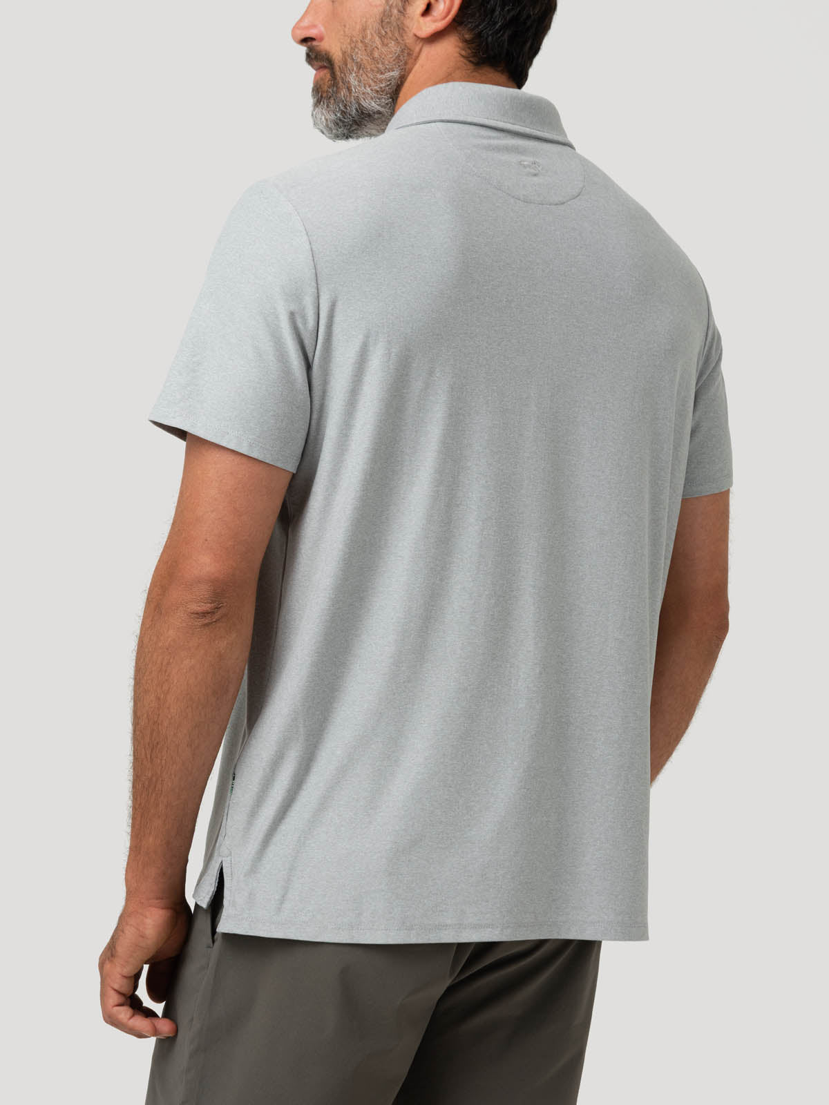Polera Fibras Recicladas Hombre Trento Gris Rockford