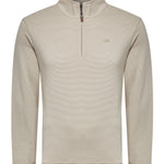 Polerón Algodón Pima Hombre Rimistripe Beige Rockford