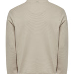 Polerón Algodón Pima Hombre Rimistripe Beige Rockford