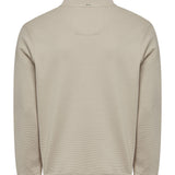 Polerón Algodón Pima Hombre Rimistripe Beige Rockford