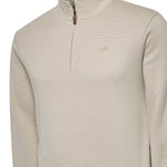 Polerón Algodón Pima Hombre Rimistripe Beige Rockford
