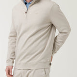 Polerón Algodón Pima Hombre Rimistripe Beige Rockford
