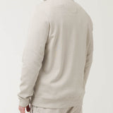 Polerón Algodón Pima Hombre Rimistripe Beige Rockford