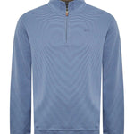 Polerón Algodón Pima Hombre Rimistripe Azul Rockford