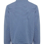 Polerón Algodón Pima Hombre Rimistripe Azul Rockford