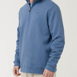 Polerón Algodón Pima Hombre Rimistripe Azul Rockford