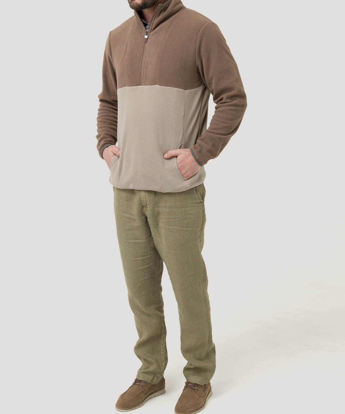 Polar Fibras Recicladas Hombre Atlas Café Rockford