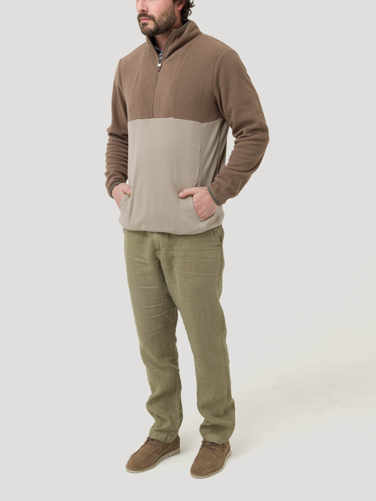 Polar Fibras Recicladas Hombre Atlas Café Rockford