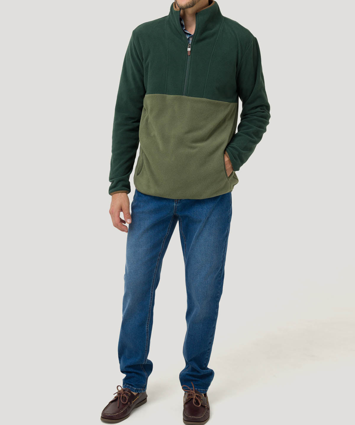 Polar Fibras Recicladas Hombre Atlas Verde Rockford