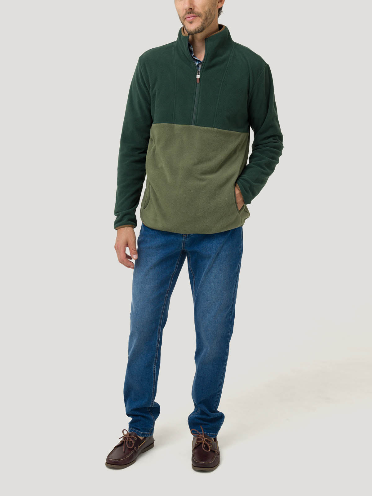 Polar Fibras Recicladas Hombre Atlas Verde Rockford
