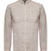 Camisa Lino Orgánico Hombre Linentex Café Rockford