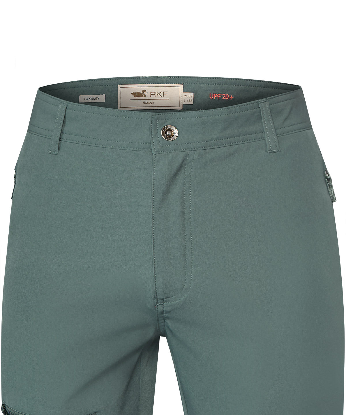 Pantalón Fibras Recicladas Hombre Hike Verde Rockford